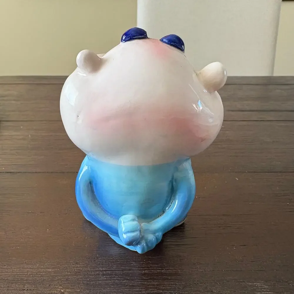 60's Kreiss Psycho Ceramic WHO NEEDS EXPERIENCE I'M A COLLEGE GRADUATE figurine